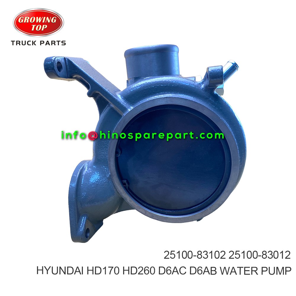 HYUNDAI HD170 HD260 D6AC D6AB D6AV WATER PUMP 25100-83102