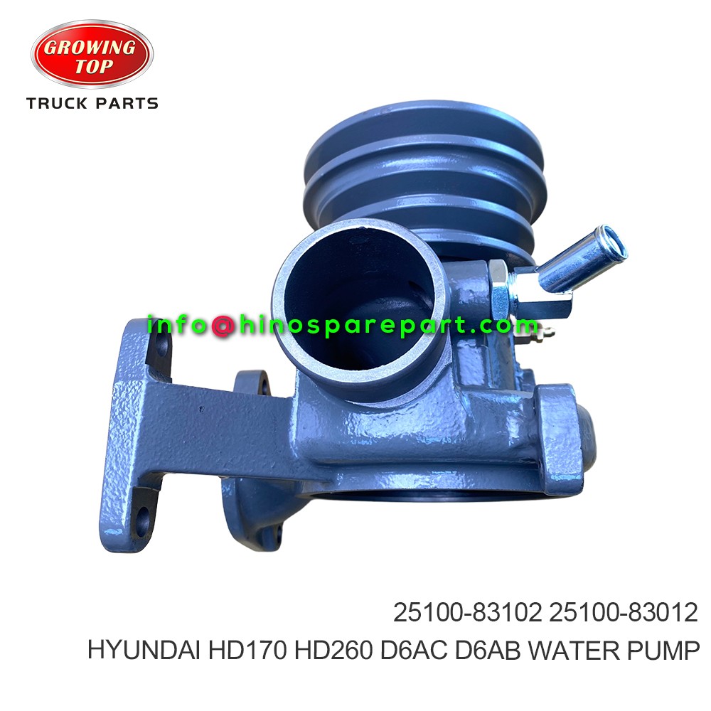 HYUNDAI HD170 HD260 D6AC D6AB D6AV WATER PUMP 25100-83102