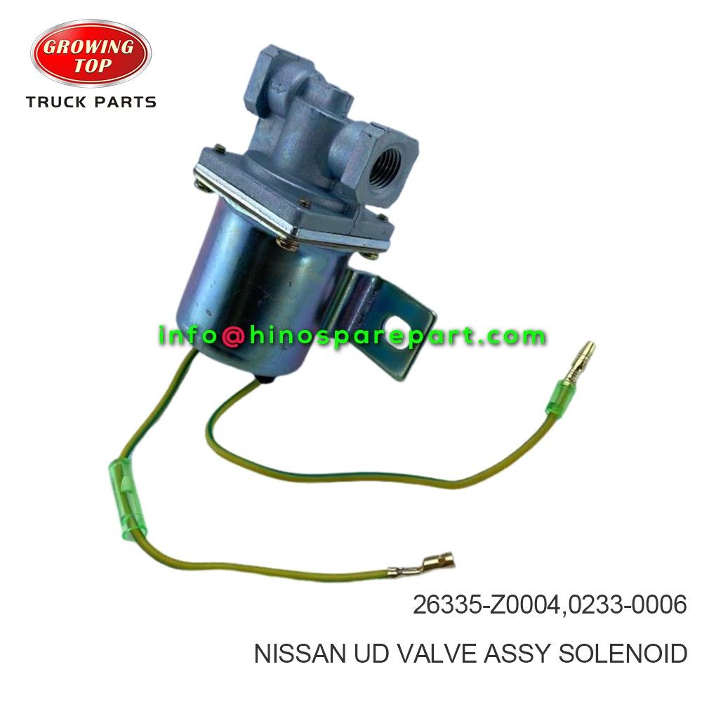 NISSAN/UD CW520 VALVE ASSY,SOLENOID 26335-Z0004