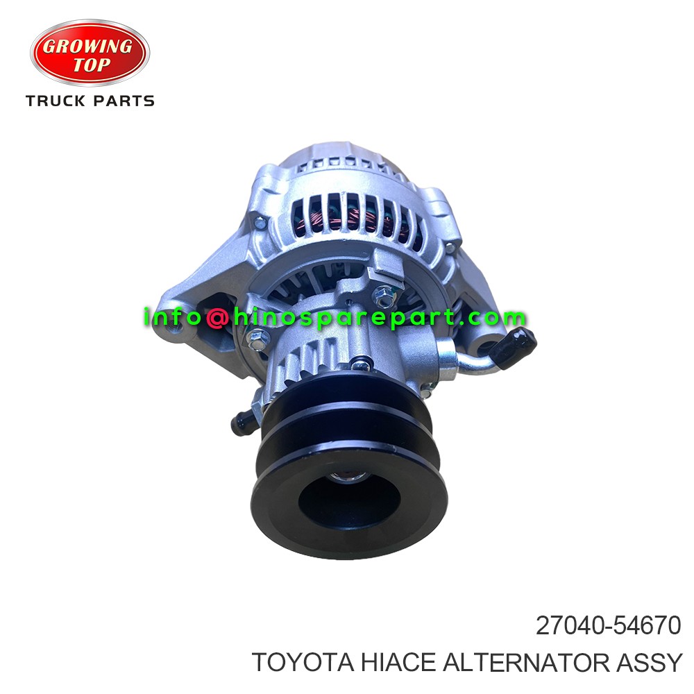TOYOTA HIACE ALTERNATOR ASSY 27040-54670