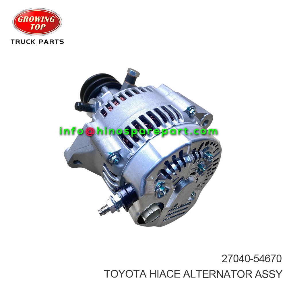 TOYOTA HIACE ALTERNATOR ASSY 27040-54670