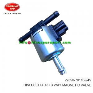 HINO300 DUTRO 3 WAY MAGNETIC VALVE 27690-78110-24V