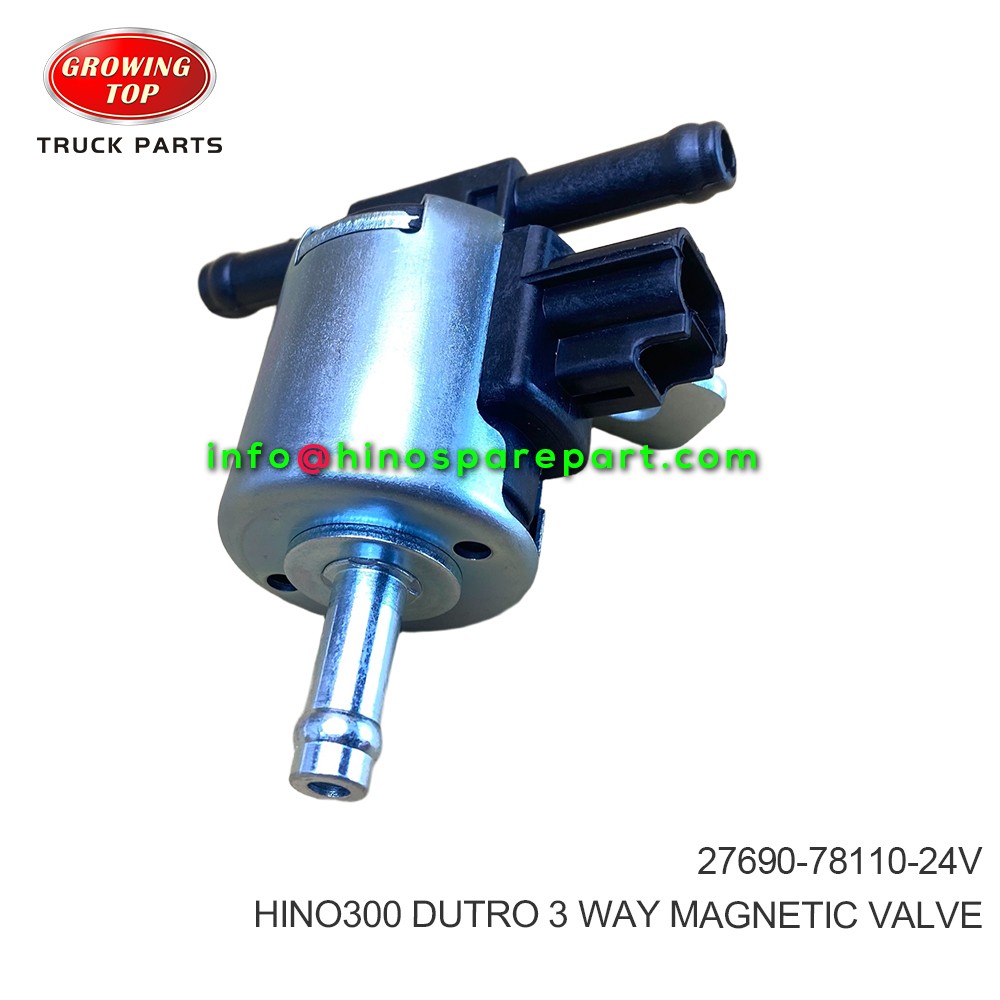 HINO300 DUTRO 3 WAY MAGNETIC VALVE 27690-78110-24V