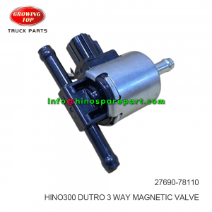 HINO300 DUTRO 3 WAY MAGNETIC VALVE 27690-78110 HINO300 DUTRO 3 WAY MAGNETIC VALVE 27690-78110