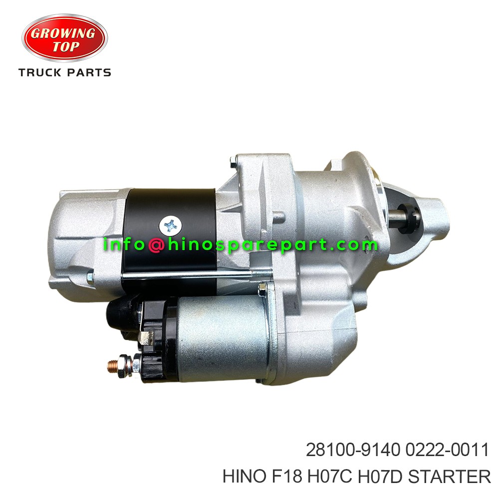 HINO F18 H07C H07D STARTER 28100-9140