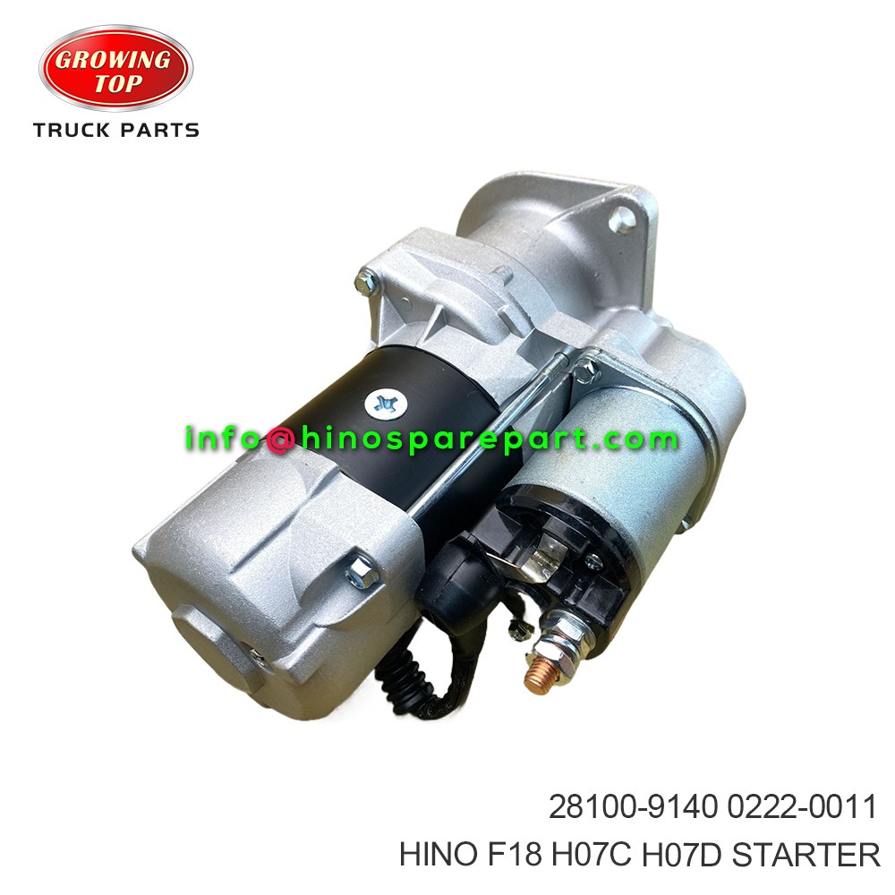 HINO F18 H07C H07D STARTER 28100-9140