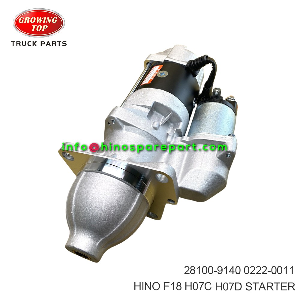 HINO F18 H07C H07D STARTER 28100-9140