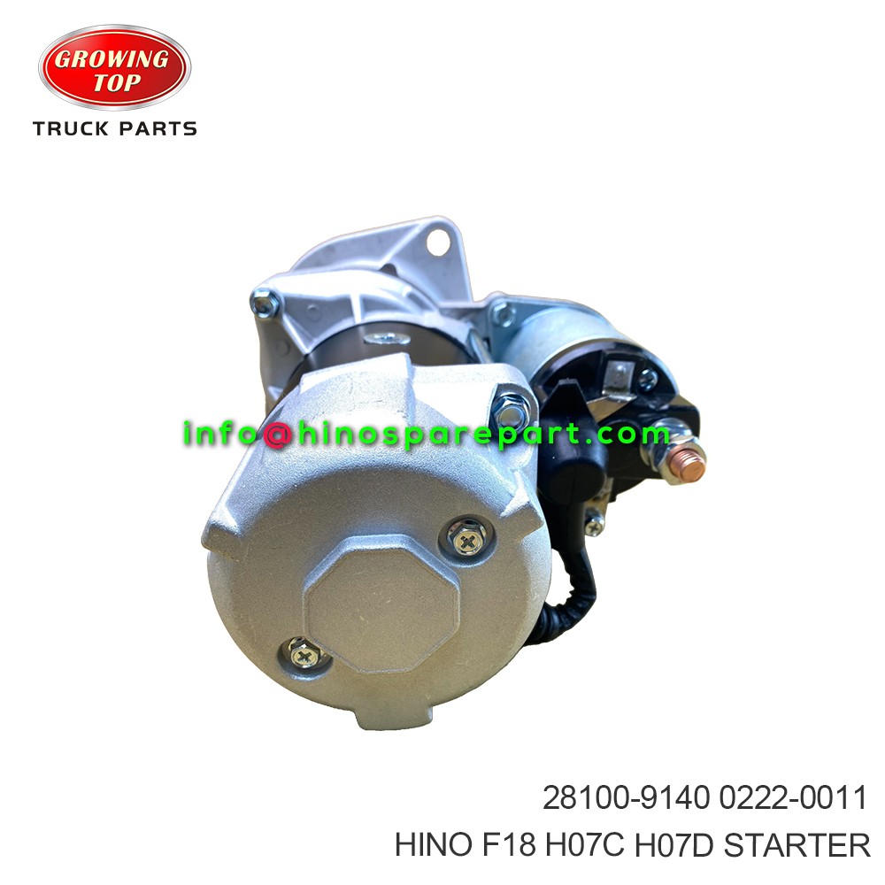 HINO F18 H07C H07D STARTER 28100-9140