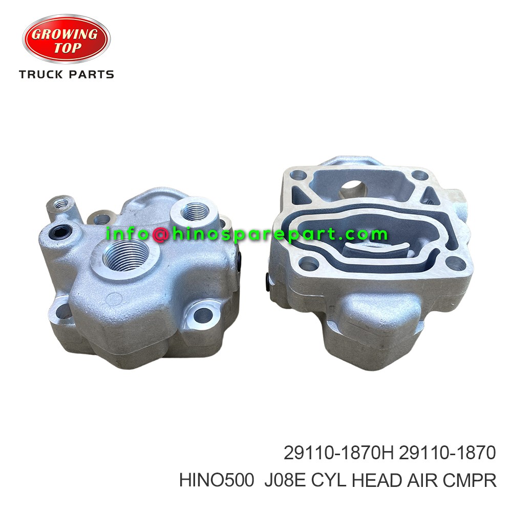 HINO500  J08E CYL HEAD AIR CMPR 29110-1870H 