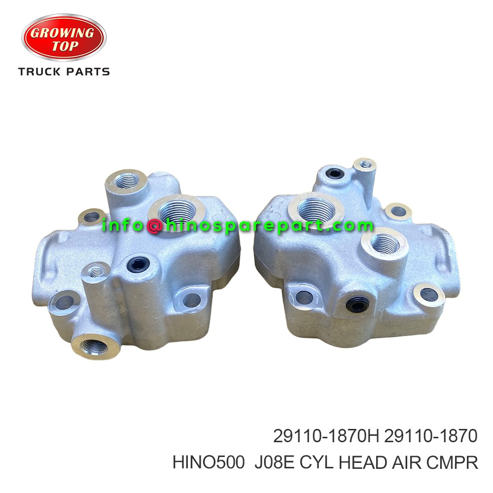 HINO500  J08E CYL HEAD AIR CMPR 29110-1870H 