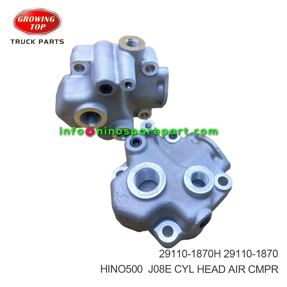 HINO500  J08E CYL HEAD AIR CMPR 29110-1870H 
