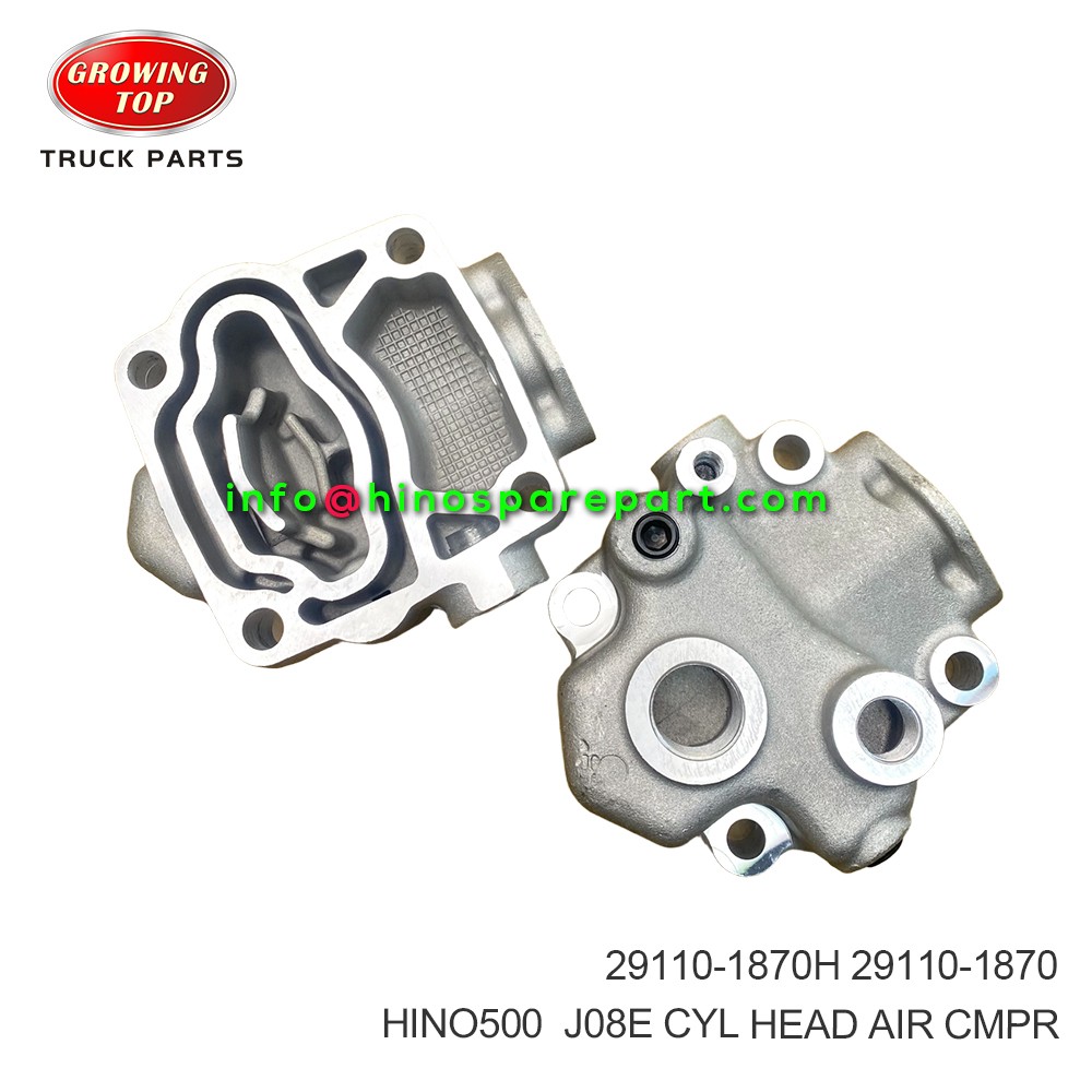 HINO500  J08E CYL HEAD AIR CMPR 29110-1870H 