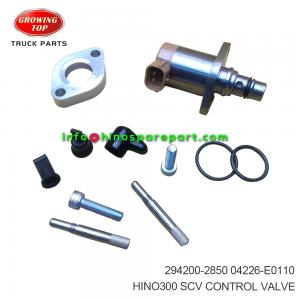 HINO300 SCV CONTROL VALVE 294200-2850 HINO300 SCV CONTROL VALVE 294200-2850