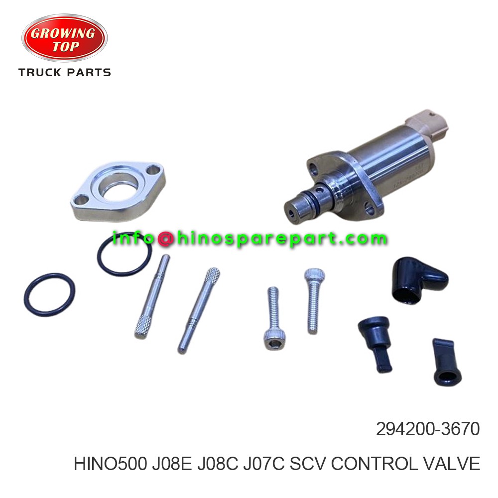 HINO500 J08E J08C J07C SCV CONTROL VALVE 294200-3670