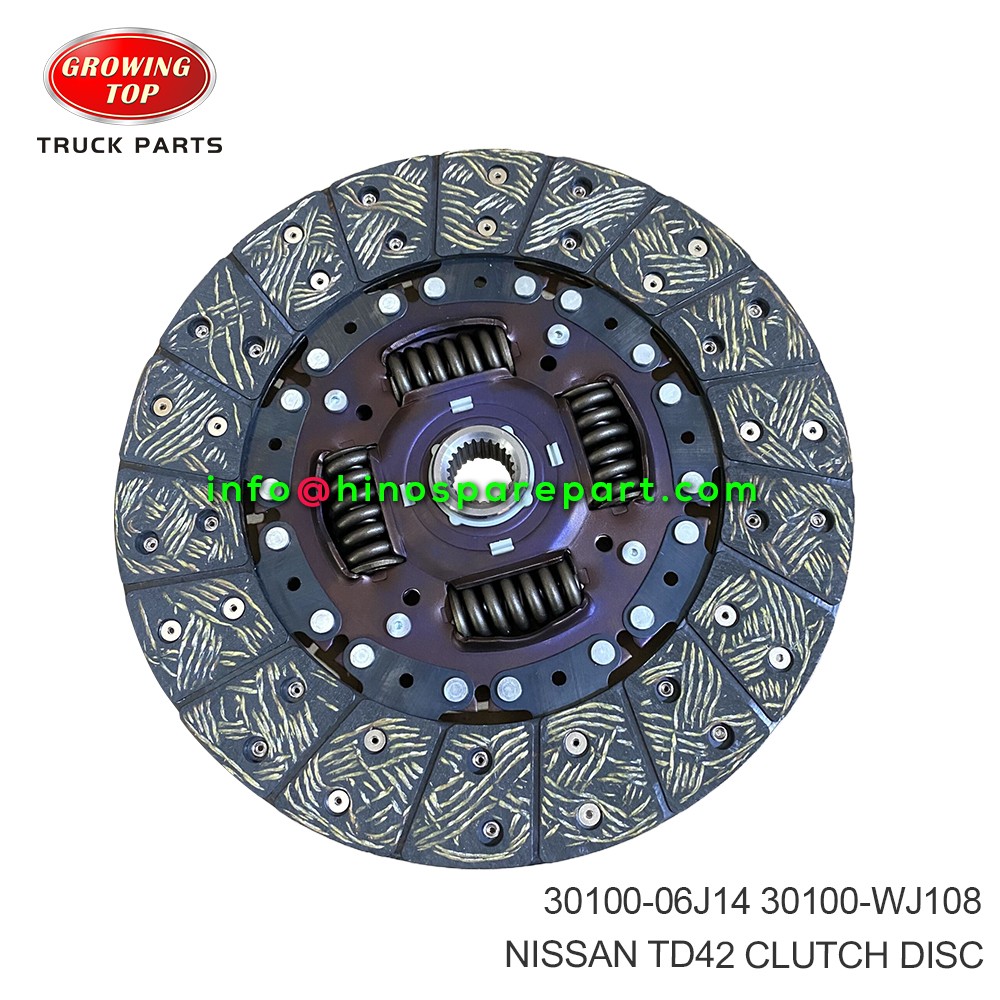 NISSAN TD42 CLUTCH DISC 30100-06J14