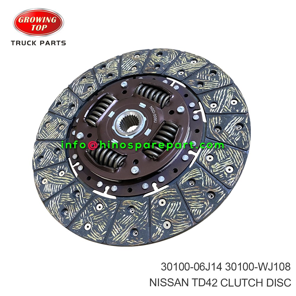 NISSAN TD42 CLUTCH DISC 30100-06J14