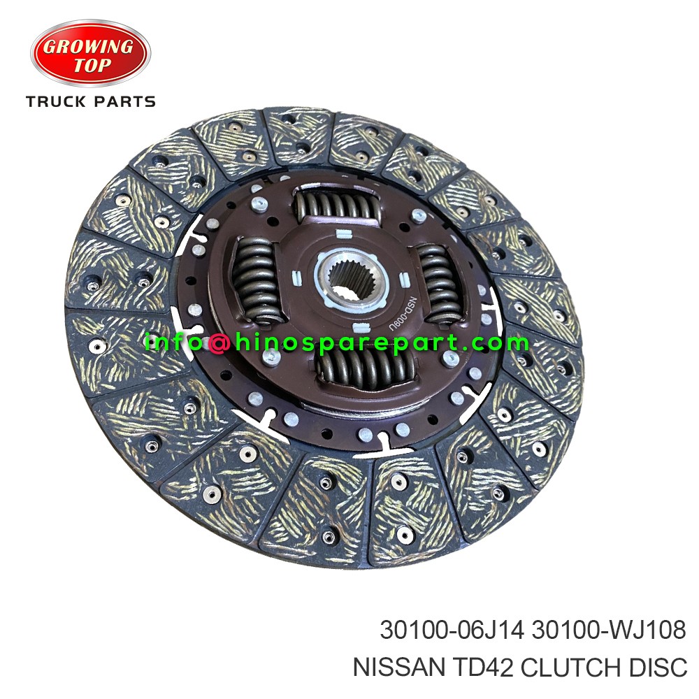 NISSAN TD42 CLUTCH DISC 30100-06J14