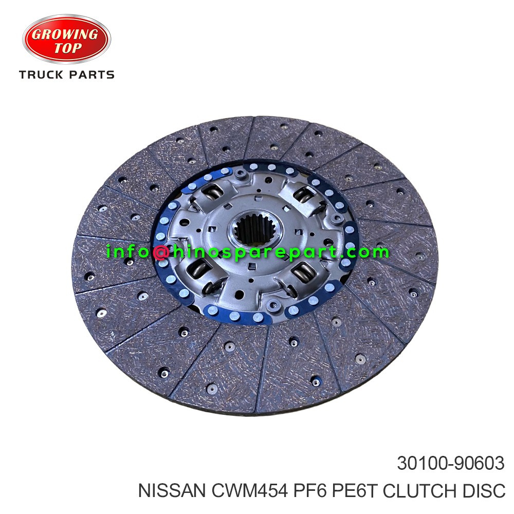  NISSAN CWM454 PF6 PE6T CLUTCH DISC 30100-90603