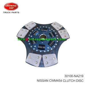 NISSAN CWM454 CLUTCH DISC 30100-NA219