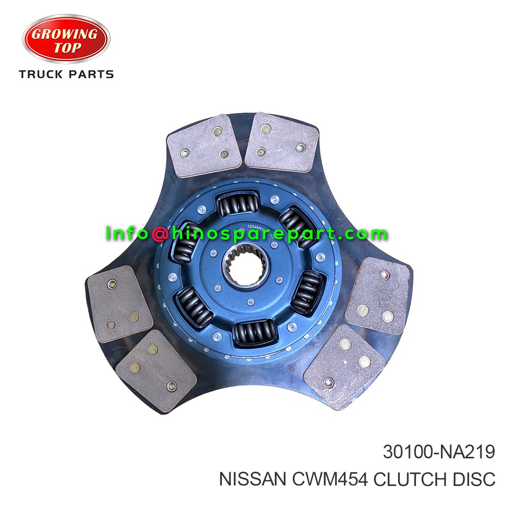 NISSAN CWM454 CLUTCH DISC 30100-NA219