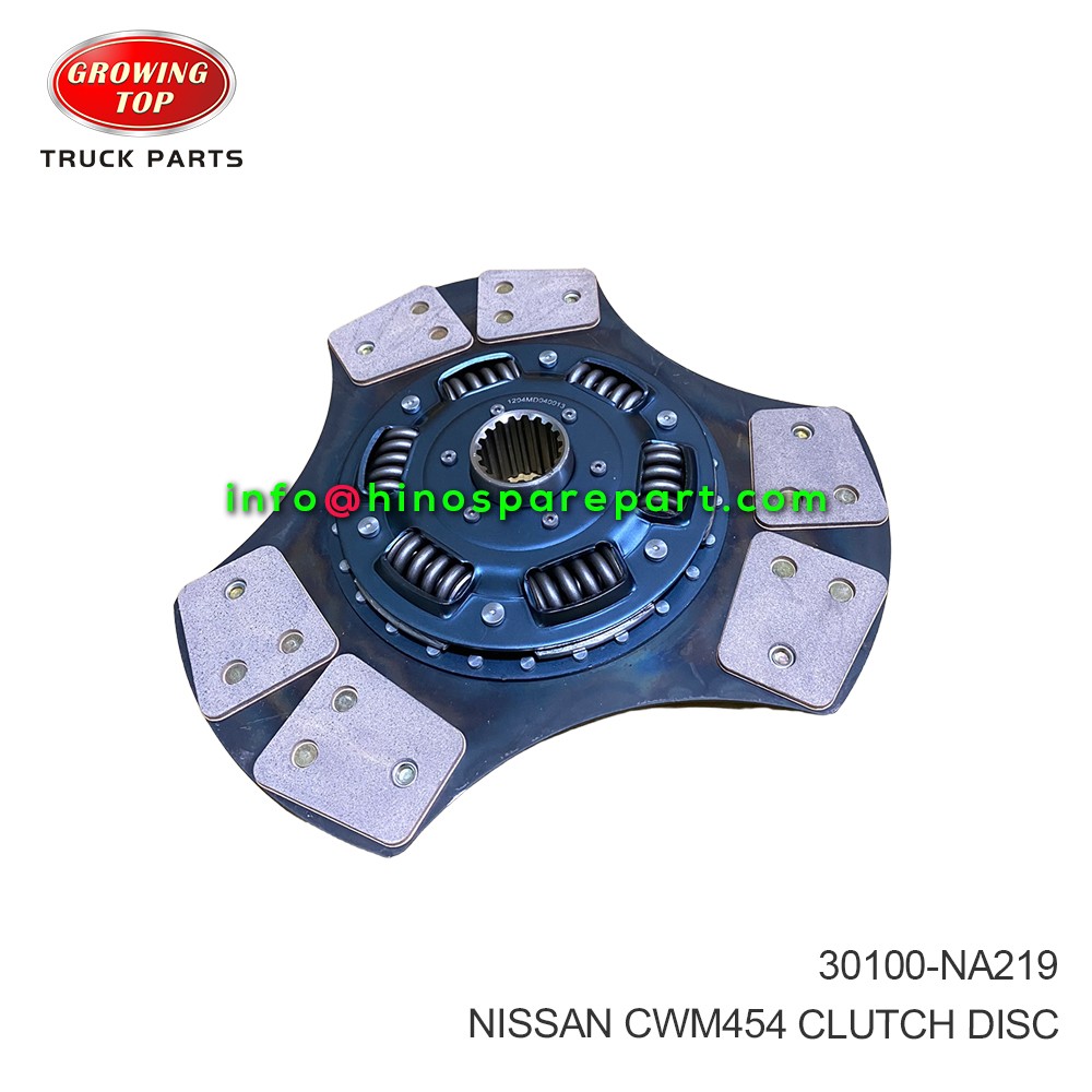 NISSAN CWM454 CLUTCH DISC 30100-NA219