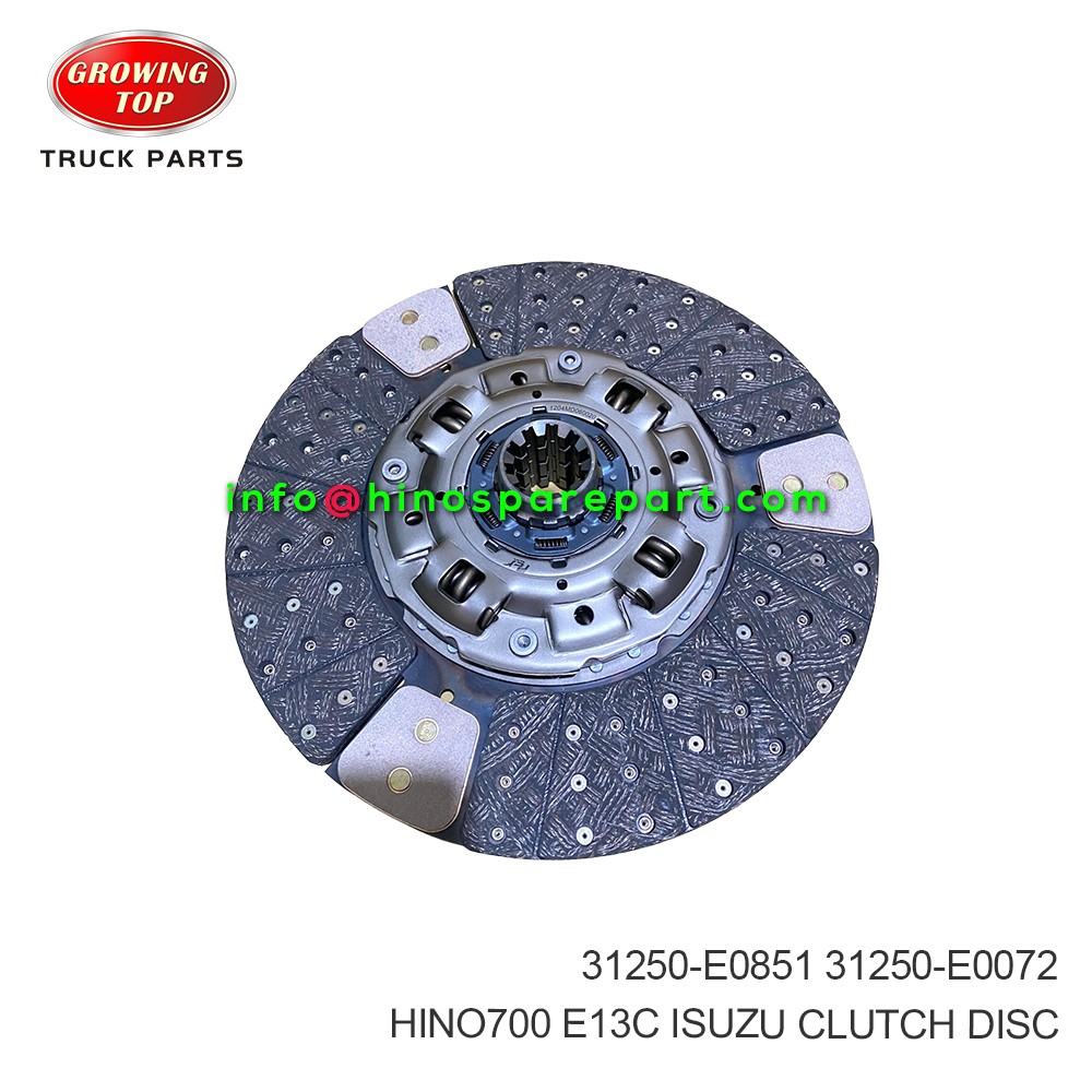 HINO700 E13C CLUTCH DISC 31250-E0851