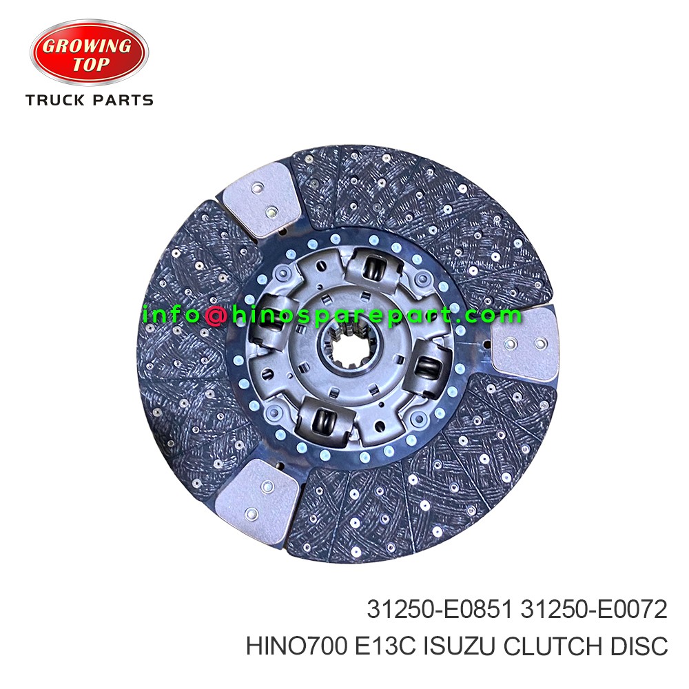 HINO700 E13C CLUTCH DISC 31250-E0851