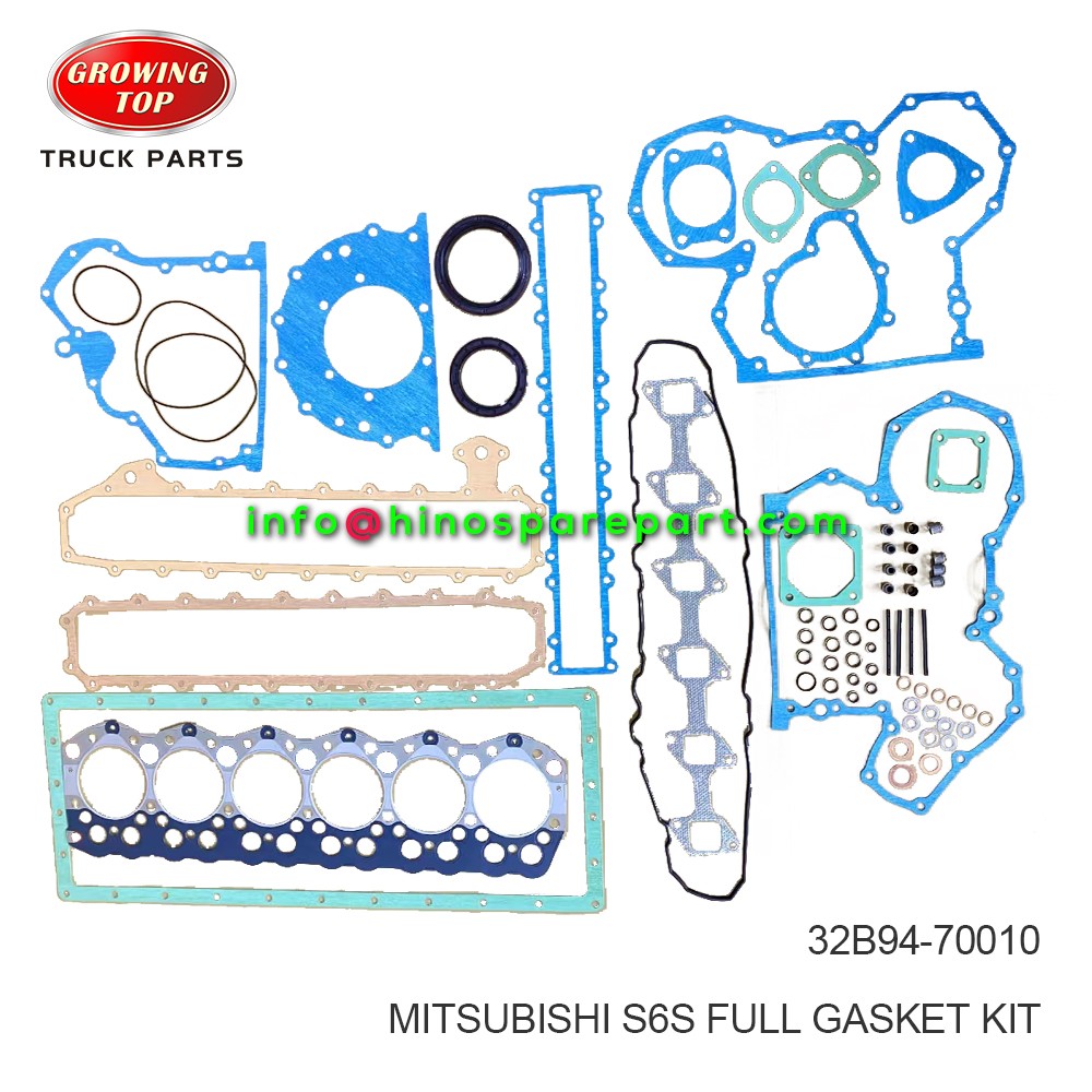 MITSUBISHI S6S FULL GASKET KIT 32B94-70010