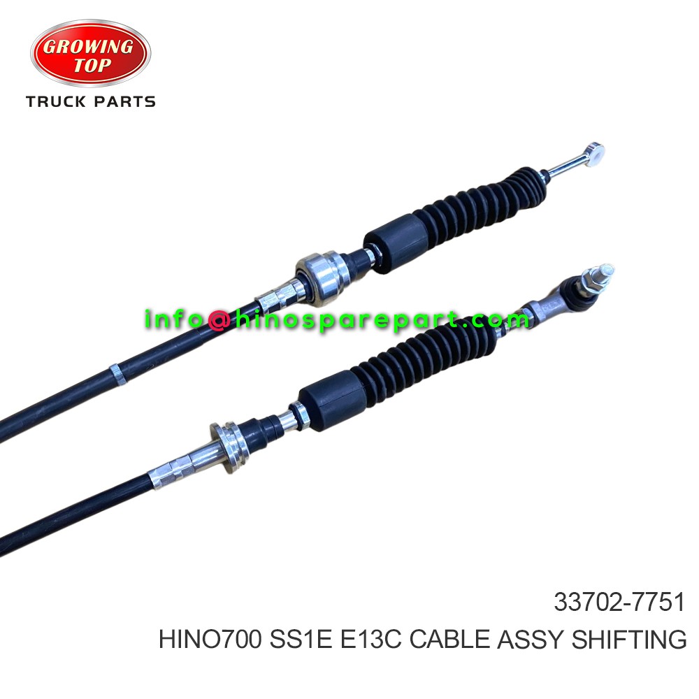 HINO700 SS1E E13C CABLE ASSY SHIFTING 33702-7751