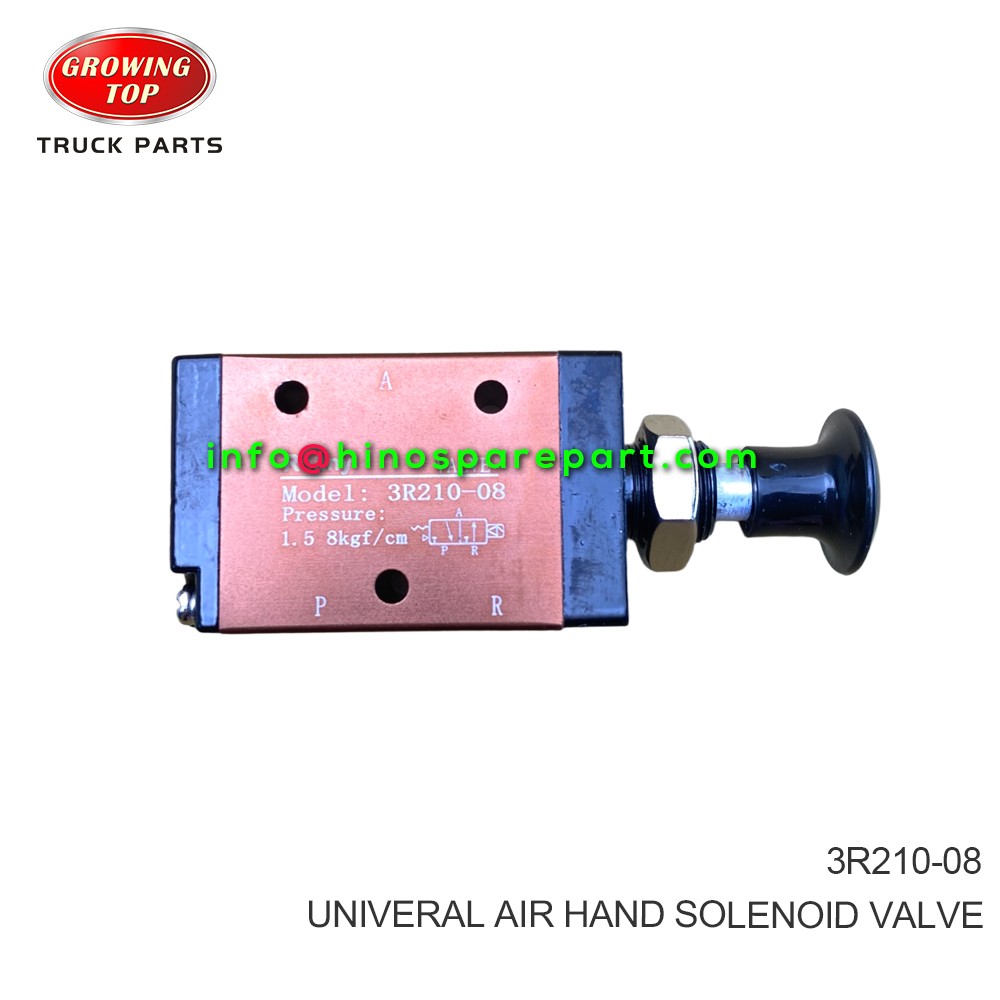UNIVERAL AIR HAND SOLENOID VALVE 3R210-08