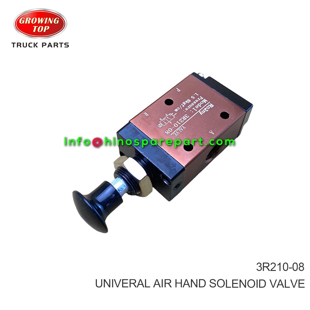 UNIVERAL AIR HAND SOLENOID VALVE 3R210-08