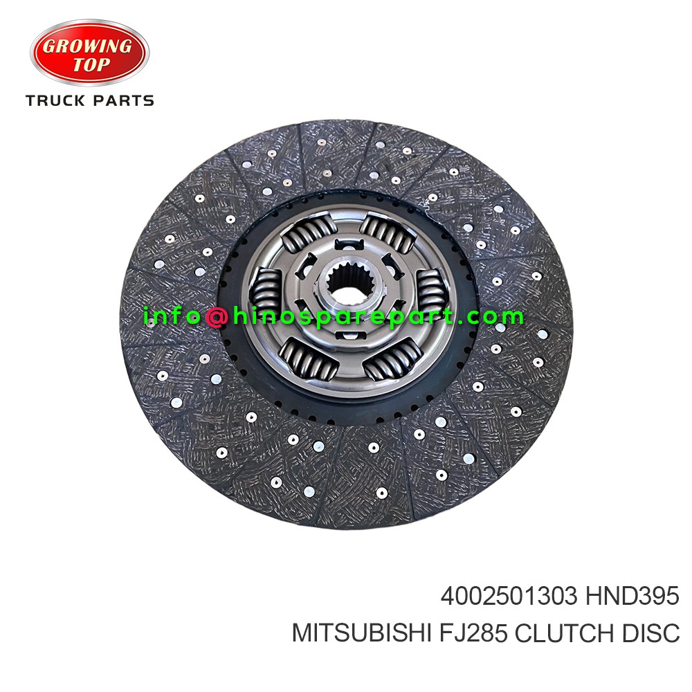 MITSUBISHI FJ285 CLUTCH DISC 4002501303