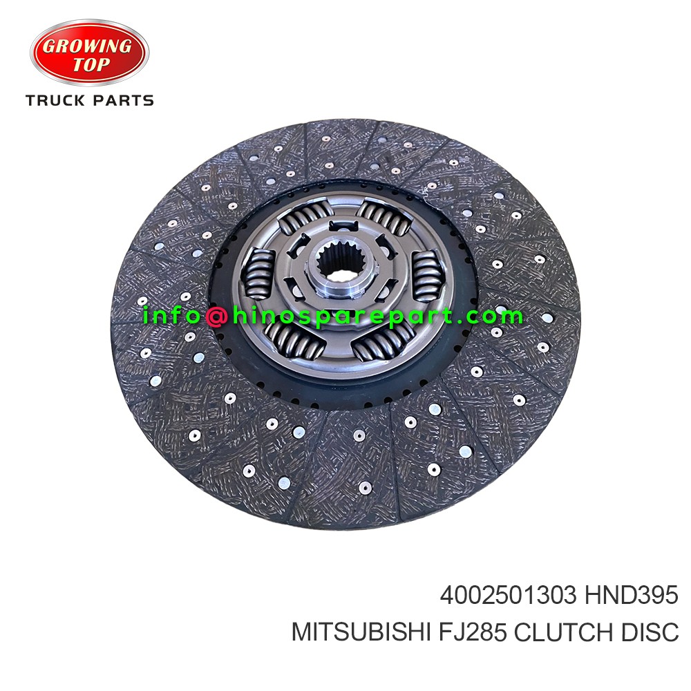  MITSUBISHI FJ285 CLUTCH DISC 4002501303