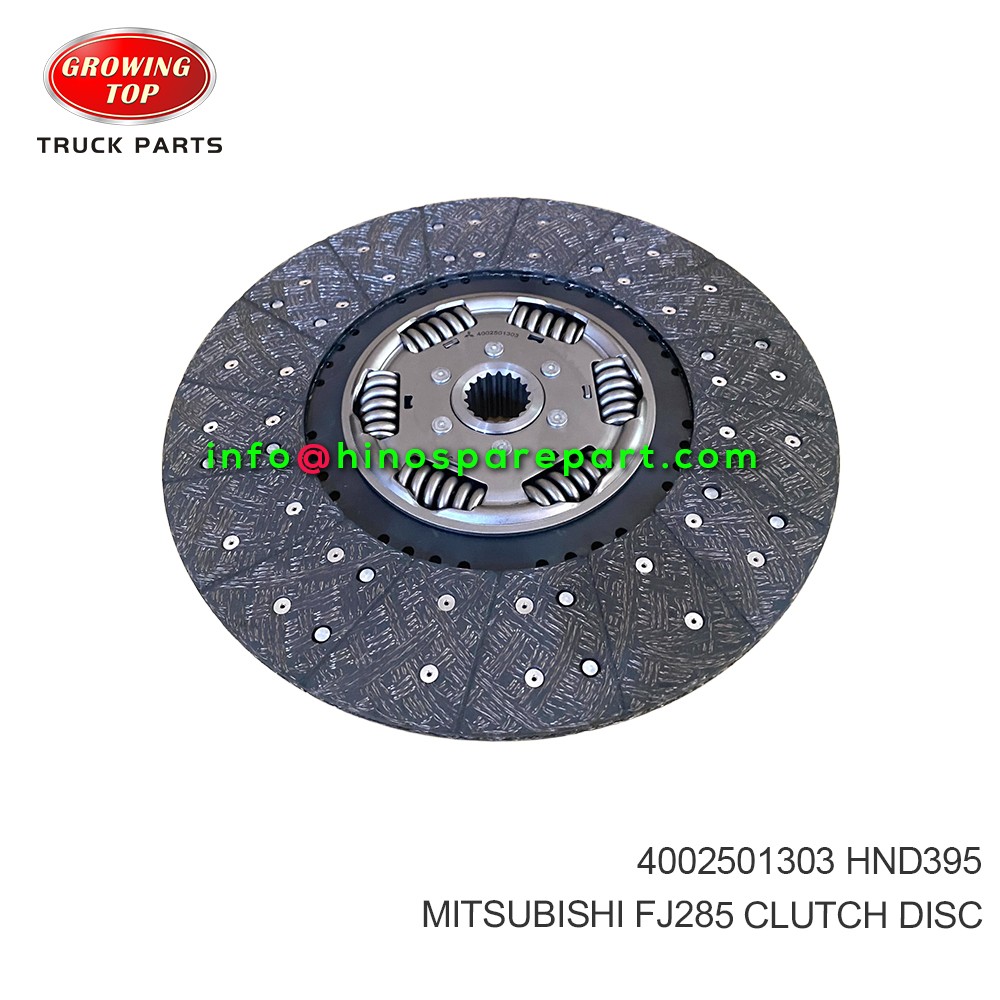  MITSUBISHI FJ285 CLUTCH DISC 4002501303