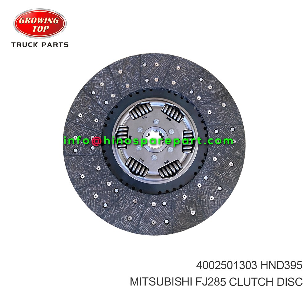  MITSUBISHI FJ285 CLUTCH DISC 4002501303