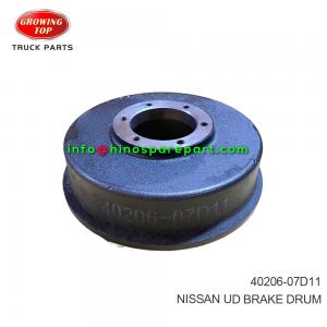 NISSAN UD BRAKE DRUM 40206-07D11 NISSAN UD BRAKE DRUM 40206-07D11
