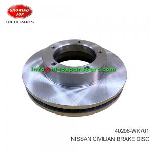 NISSAN CIVILIAN BRAKE DISC 40206-WK701