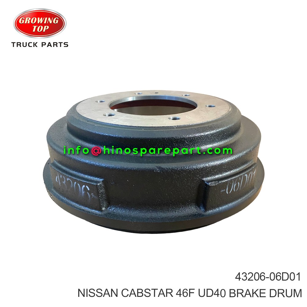 STOCK AVAILABLE NISSAN CABSTAR REAR BRAKE DRUM