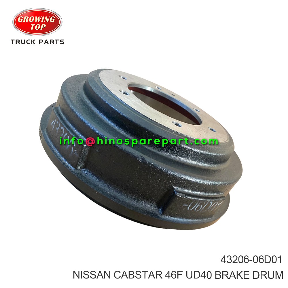 STOCK AVAILABLE NISSAN CABSTAR REAR BRAKE DRUM