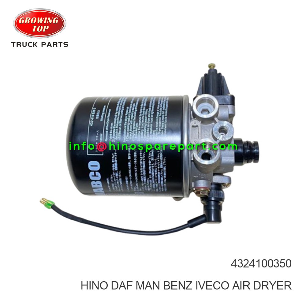 HINO DAF MAN BENZ IVECO AIR DRYER 4324100350