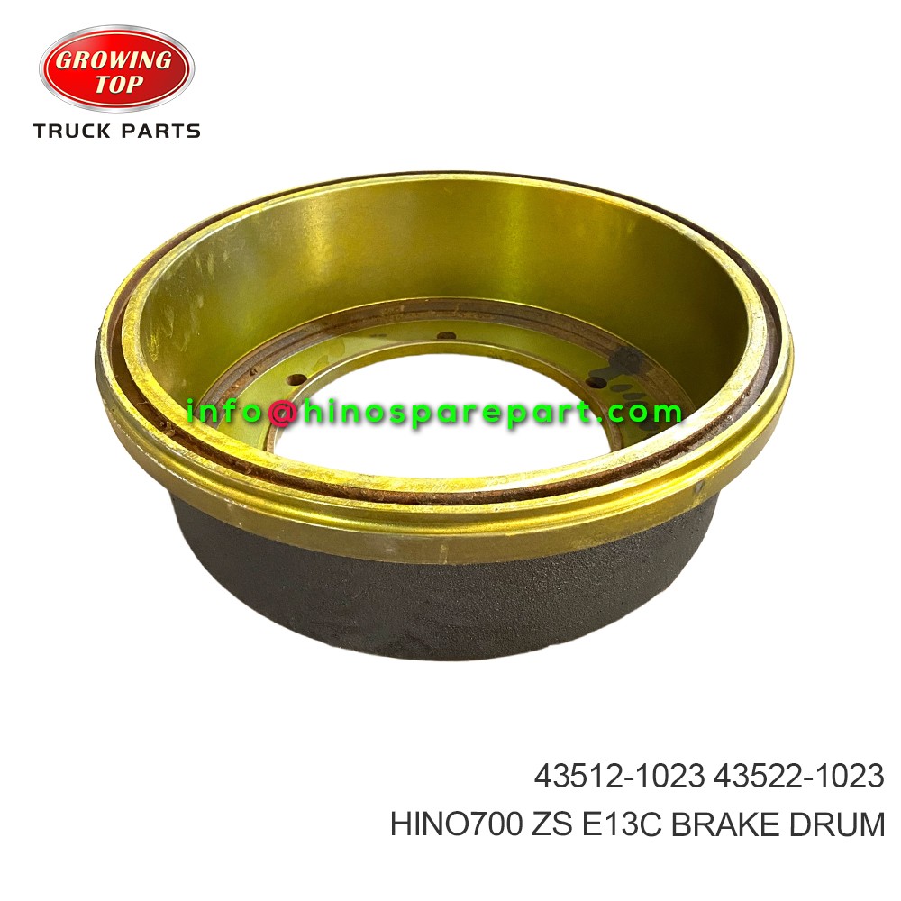 HINO700 ZS E13C BRAKE DRUM 43512-1023
