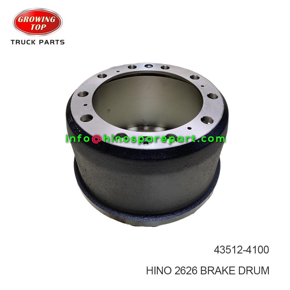 HINO2626 BRAKE DRUM 43512-4100