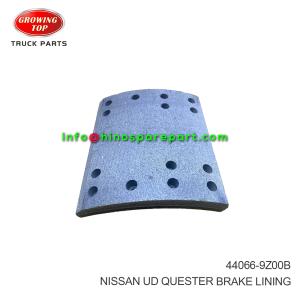 NISSAN UD QUESTER BRAKE LINING 44066-9Z00B