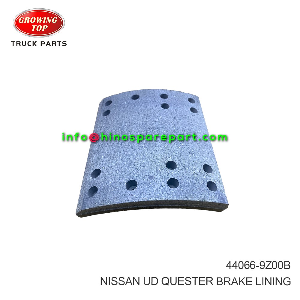 NISSAN UD QUESTER BRAKE LINING 44066-9Z00B