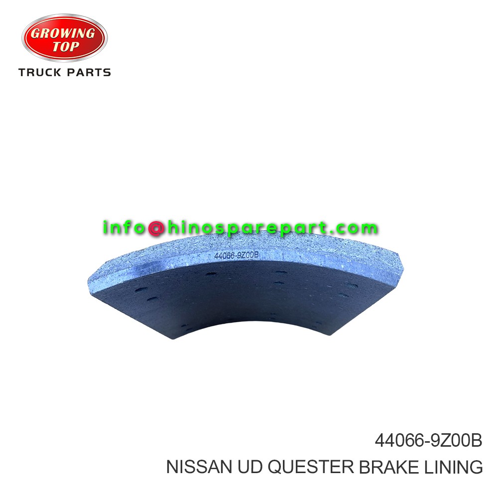 NISSAN UD QUESTER BRAKE LINING 44066-9Z00B