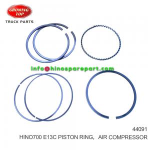 HINO700 E13C PISTON RING，AIR COMPRESSOR 44091