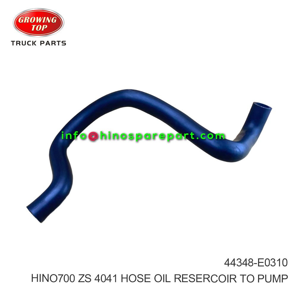 HINO700 ZS 4041 HOSE OIL RESERVOIR TO PUMP 44348-E0310