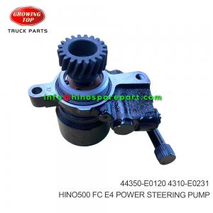 HINO500 FC E4 POWER STEERING PUMP 44350-E0120