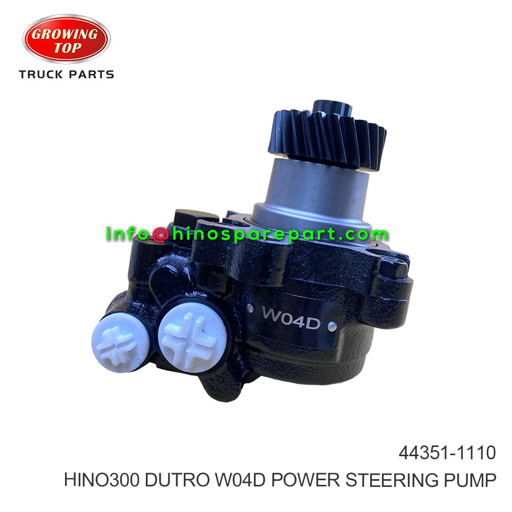HINO300 DUTRO W04D POWER STEERING PUMP 44351-1110