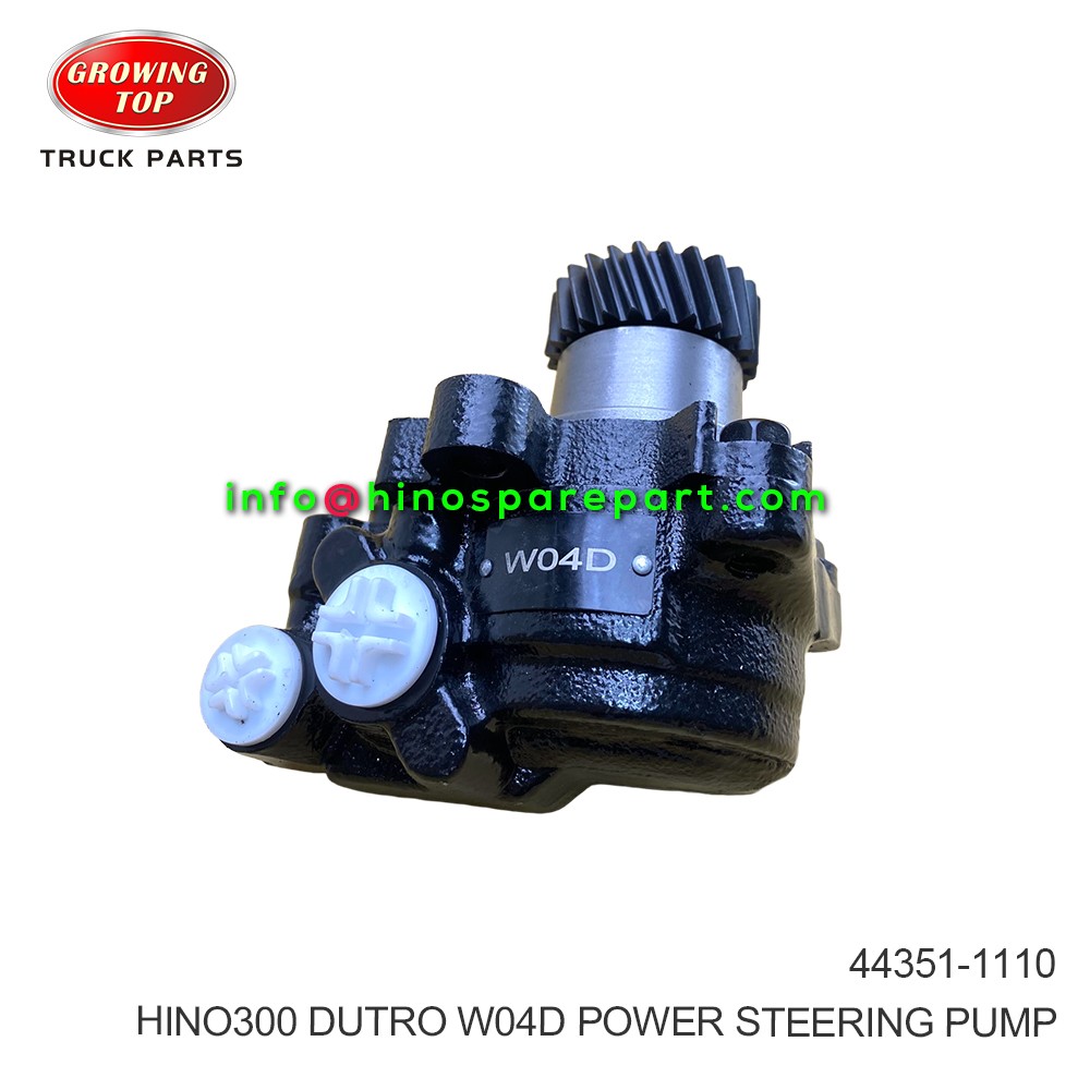 HINO300 DUTRO W04D POWER STEERING PUMP 44351-1110